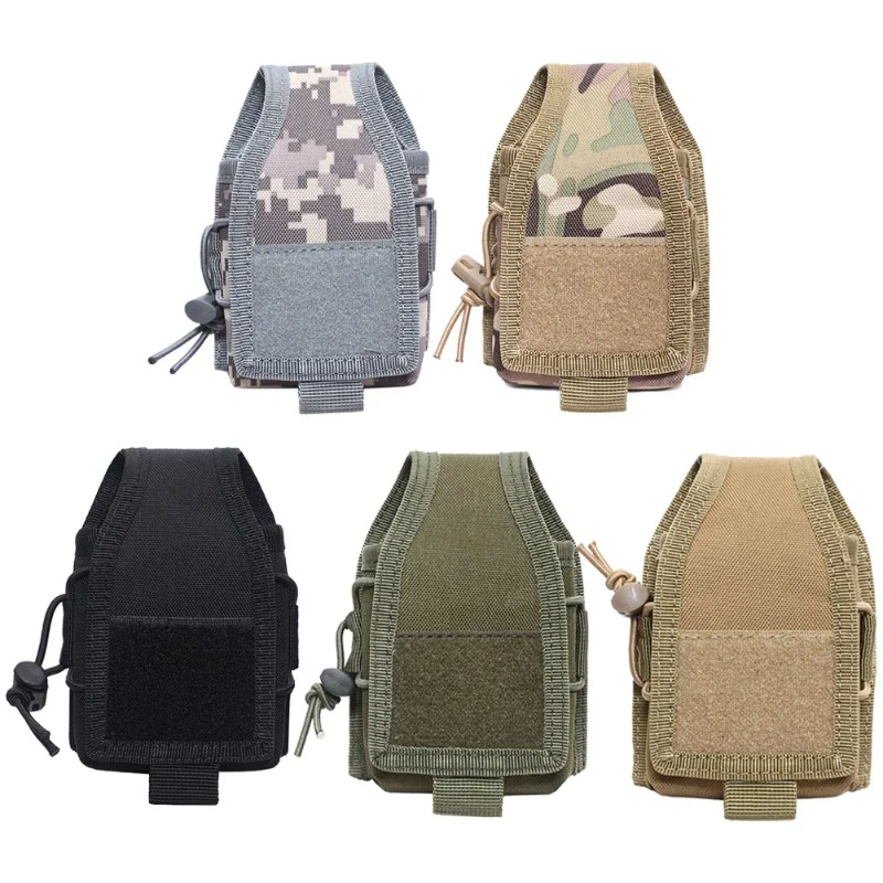 Edc Carry Holster - Tactical Molle Radio Pouch Talkie Walkie