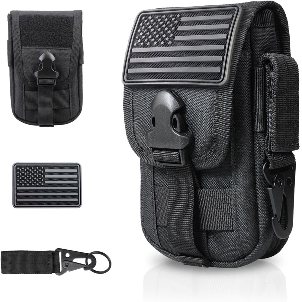 Edc Carry Holster - Tactical Phone Pouch Molle,Smartphone Holster Bag