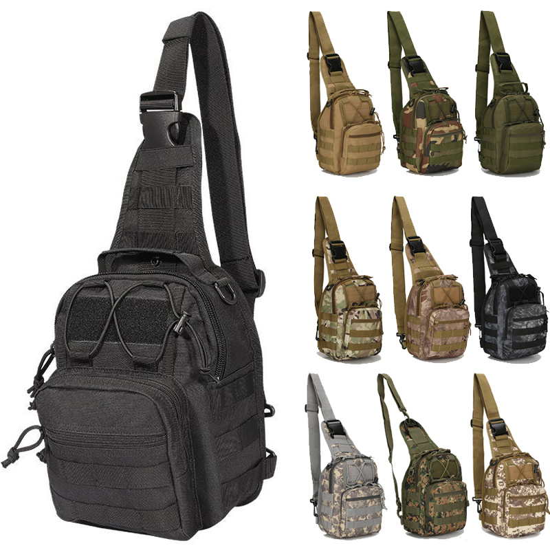 Edc Carry Bag For Men - Tactical Waterproof EDC Chest Sling Bag