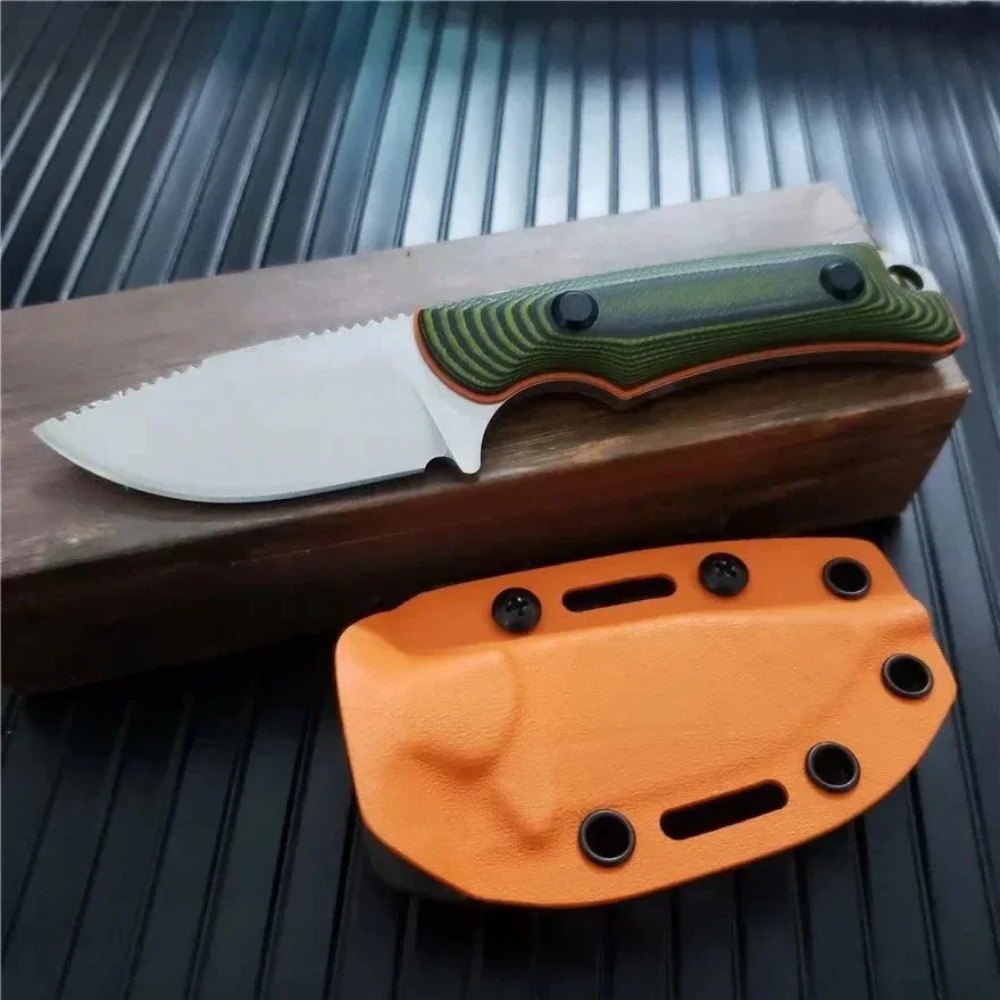 Edc Carry Backpack - EDC Fixed Blade Knife Green G10