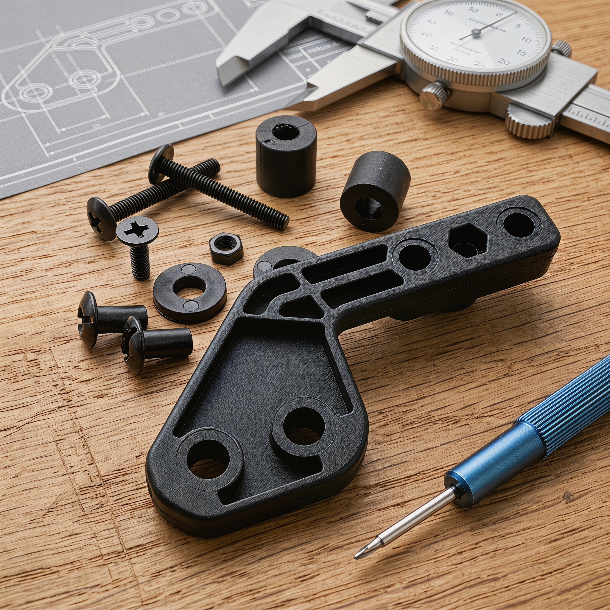 Edc Carry Accessories - 79mm Nylon Component for Holster Angle