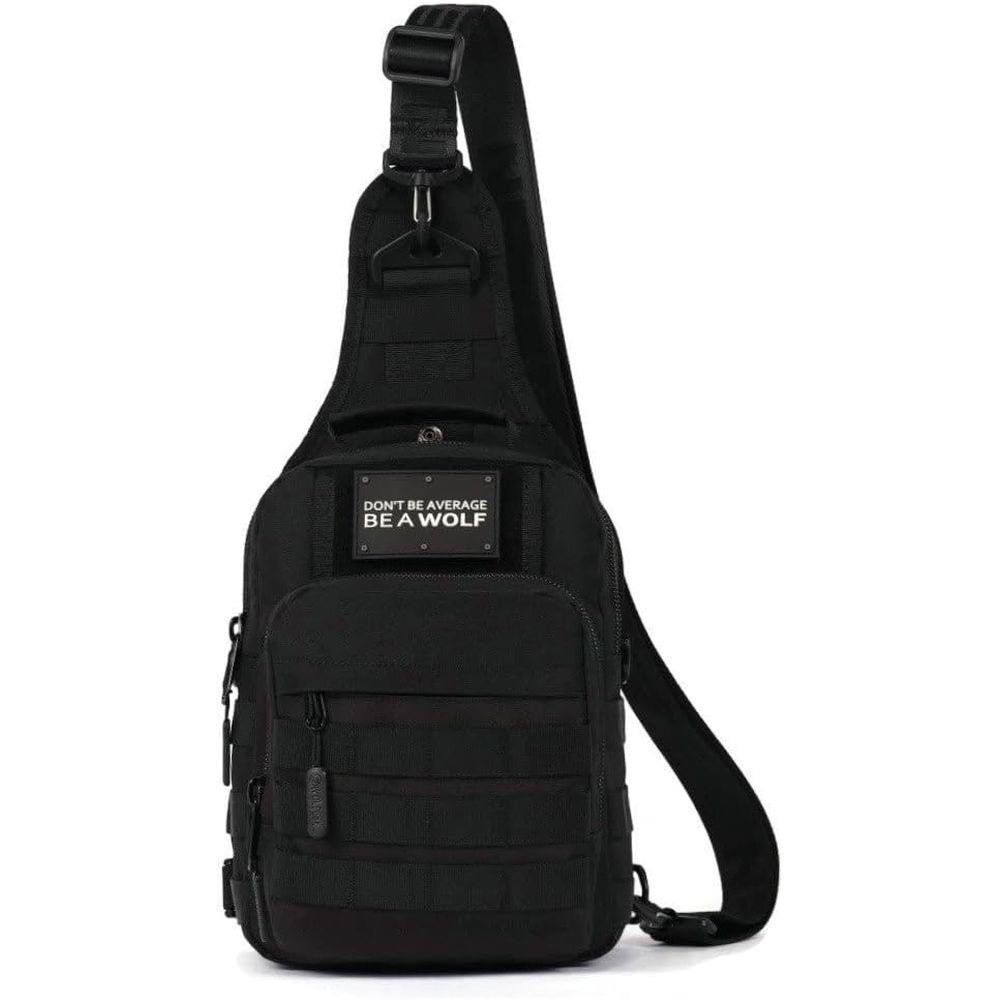 Edc Concealed Carry Sling Bag - 9L Tactical Sling Bag for Concealed