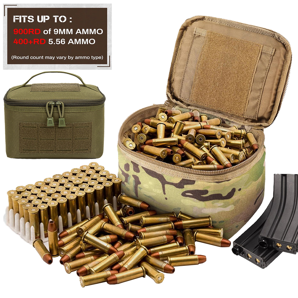 Edc Able Carry - Rifle Cartridge Bag Tactical Pistol Ammo