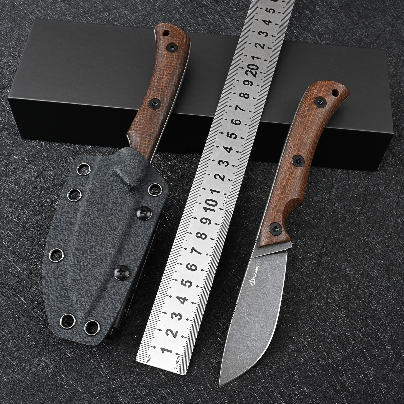 SDOKEDC DC53 Steel EDC Utility - Edc Carry Fixed Blade incelemesi ve fiyatı