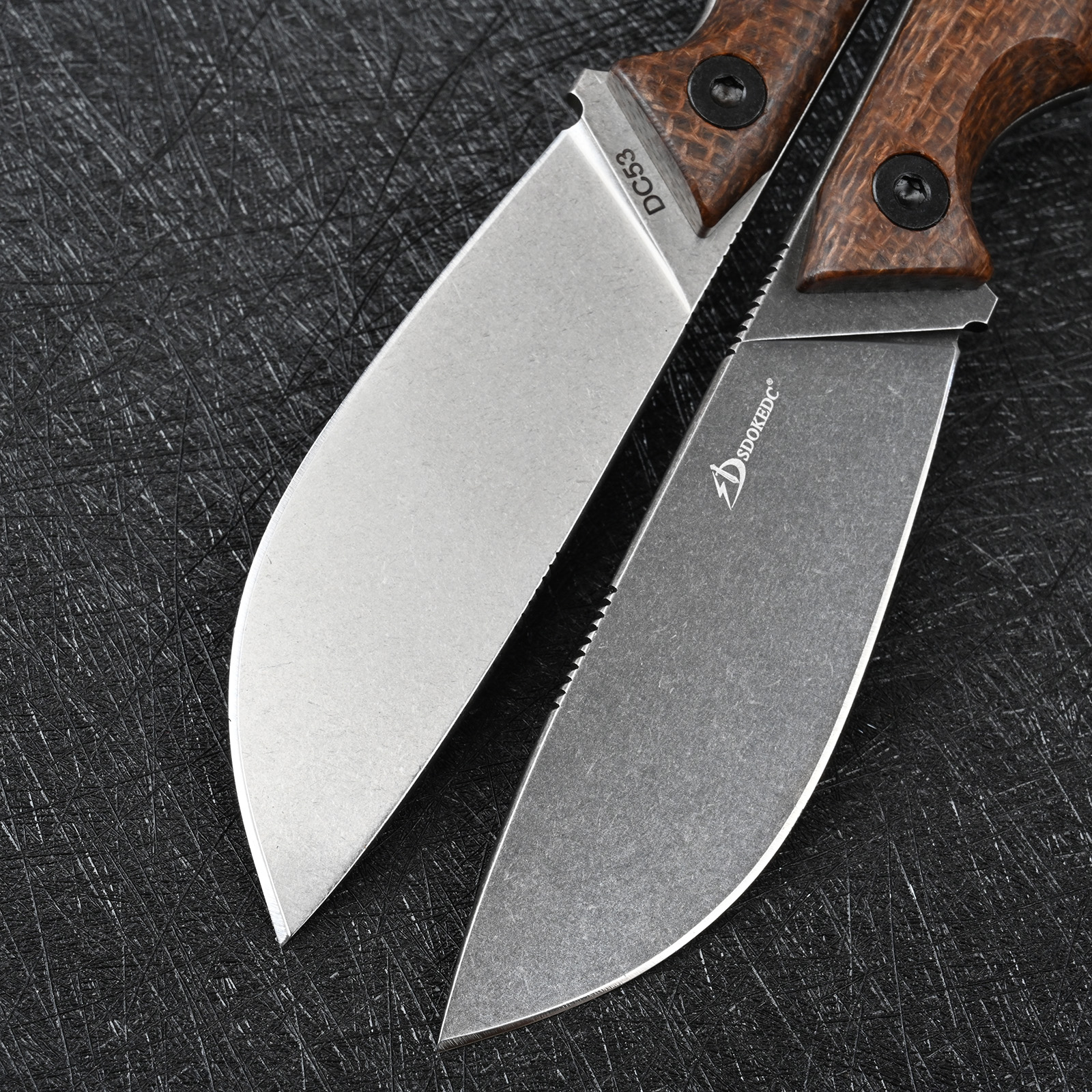 SDOKEDC DC53 Steel EDC Utility - Edc Carry Fixed Blade incelemesi ve fiyatı