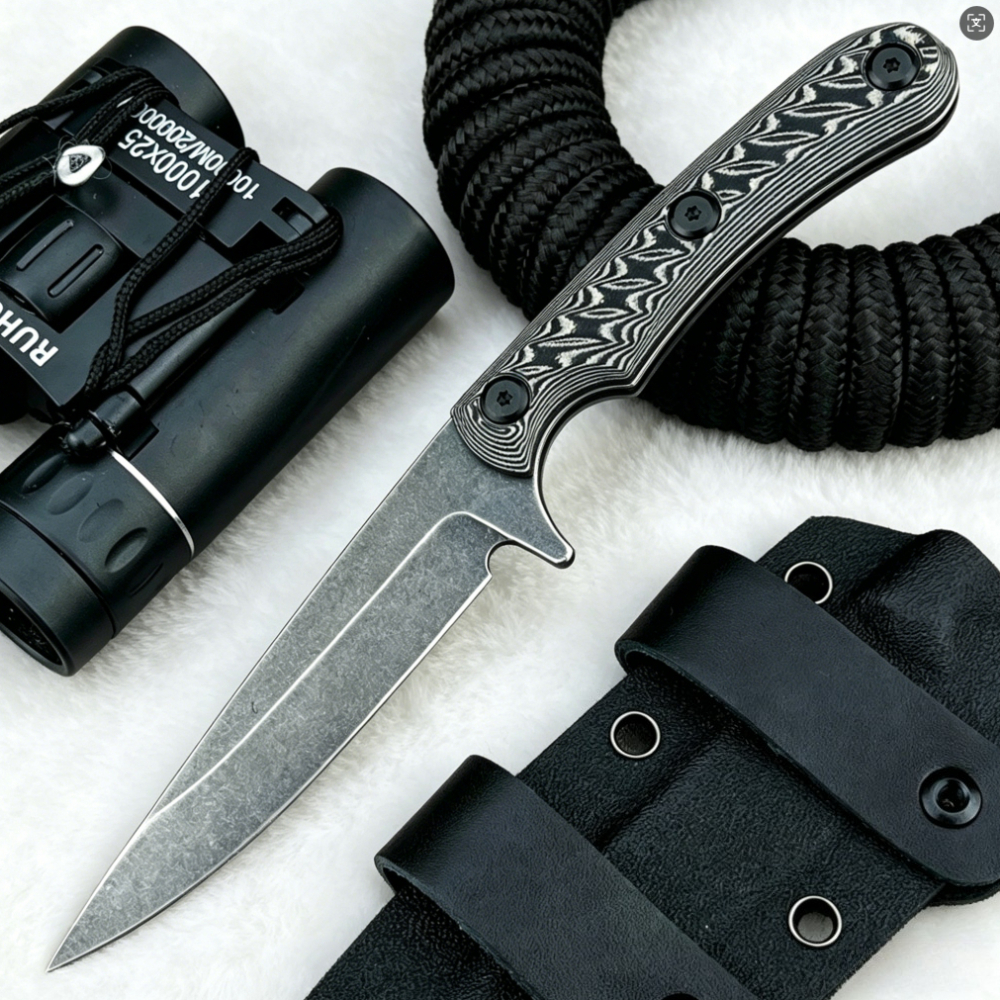 Full Tang Fixed Blade Knives 7 - Edc Carry Fixed Blade incelemesi ve fiyatı