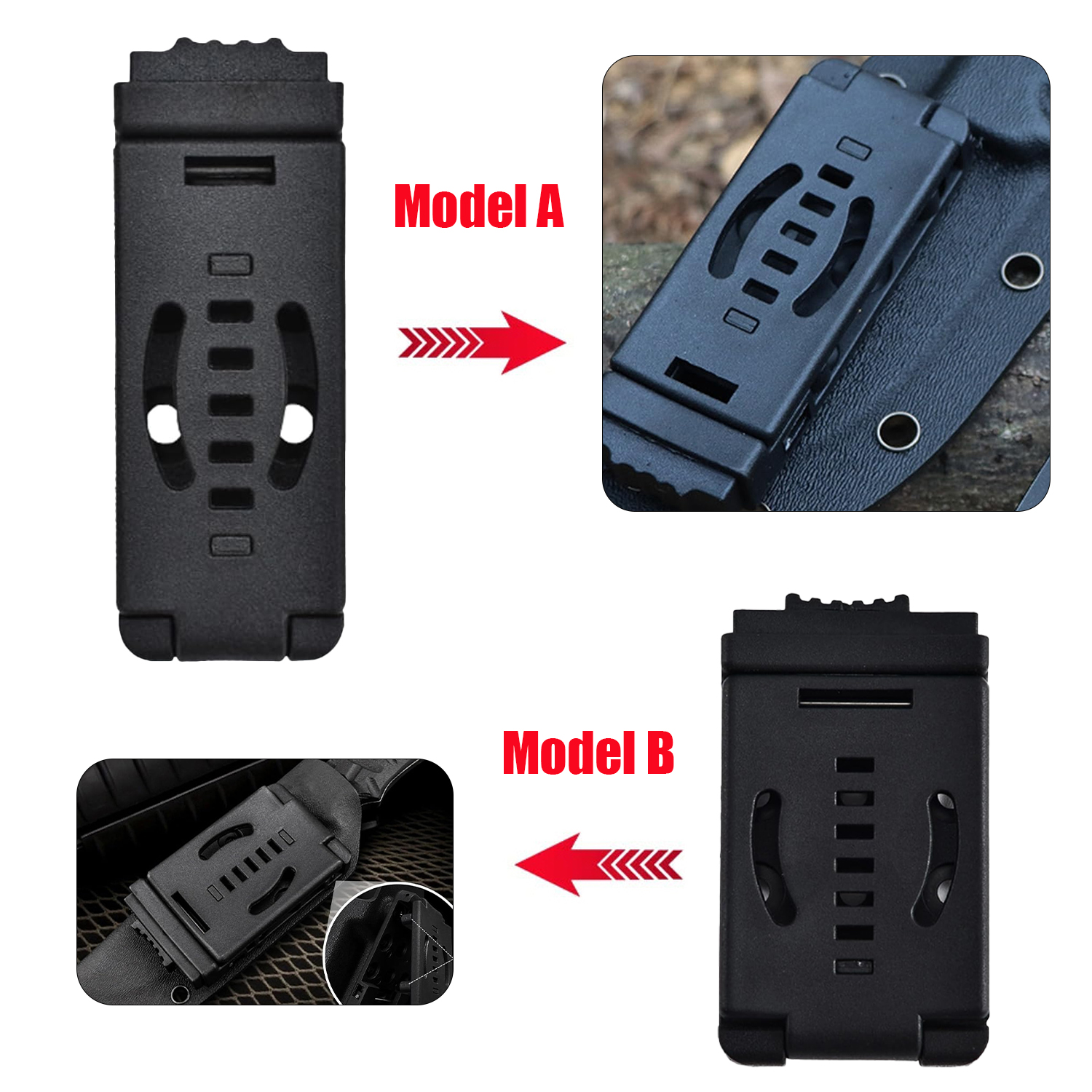 Tactical Knife Clip Holster -  - Edc Carry Holster incelemesi ve fiyatı