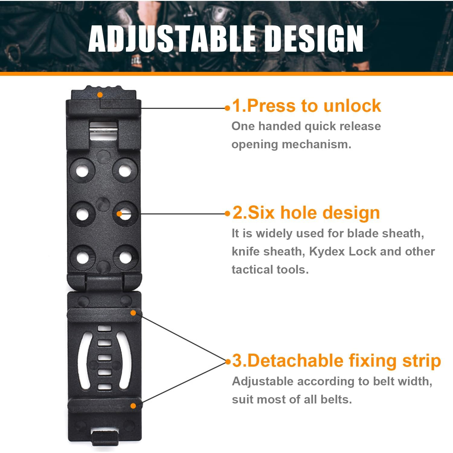 Tactical Knife Clip Holster -  - Edc Carry Holster incelemesi ve fiyatı