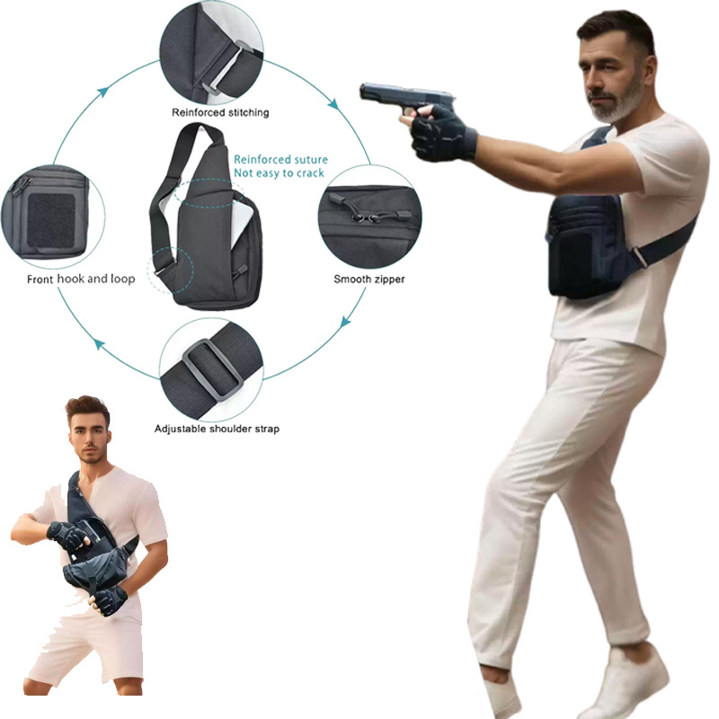 Tactical Pistol Gun Bag Concea - Edc Concealed Carry Sling Bag incelemesi ve fiyatı