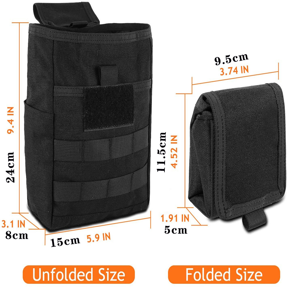 Foldable Molle Dump Drop Pouch - Edc Able Carry incelemesi ve fiyatı
