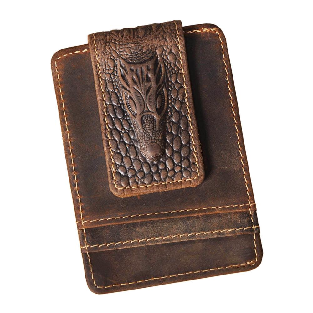 2020 Trend Real Leather Magnet - Money Clip Magnetic incelemesi ve fiyatı