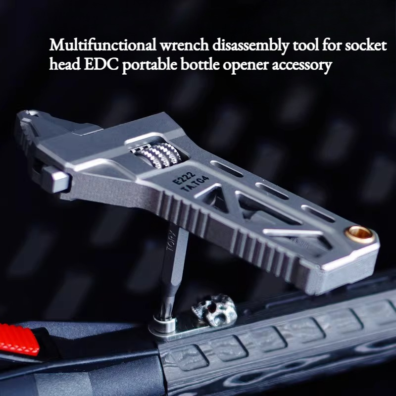 TC4 All-titanium Alloy Wrench  - Edc Carry Pliers incelemesi ve fiyatı