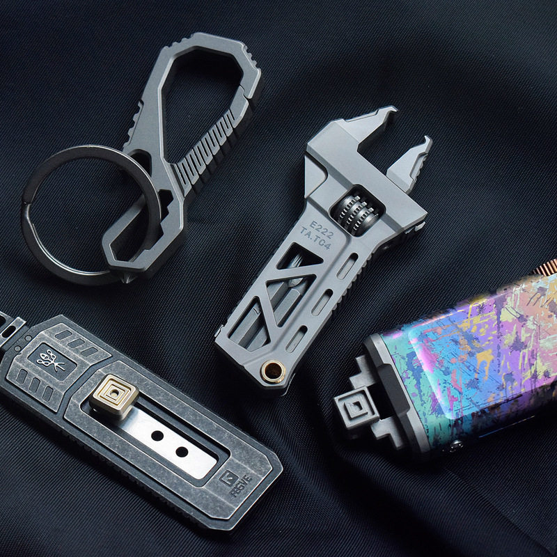 TC4 All-titanium Alloy Wrench  - Edc Carry Pliers incelemesi ve fiyatı