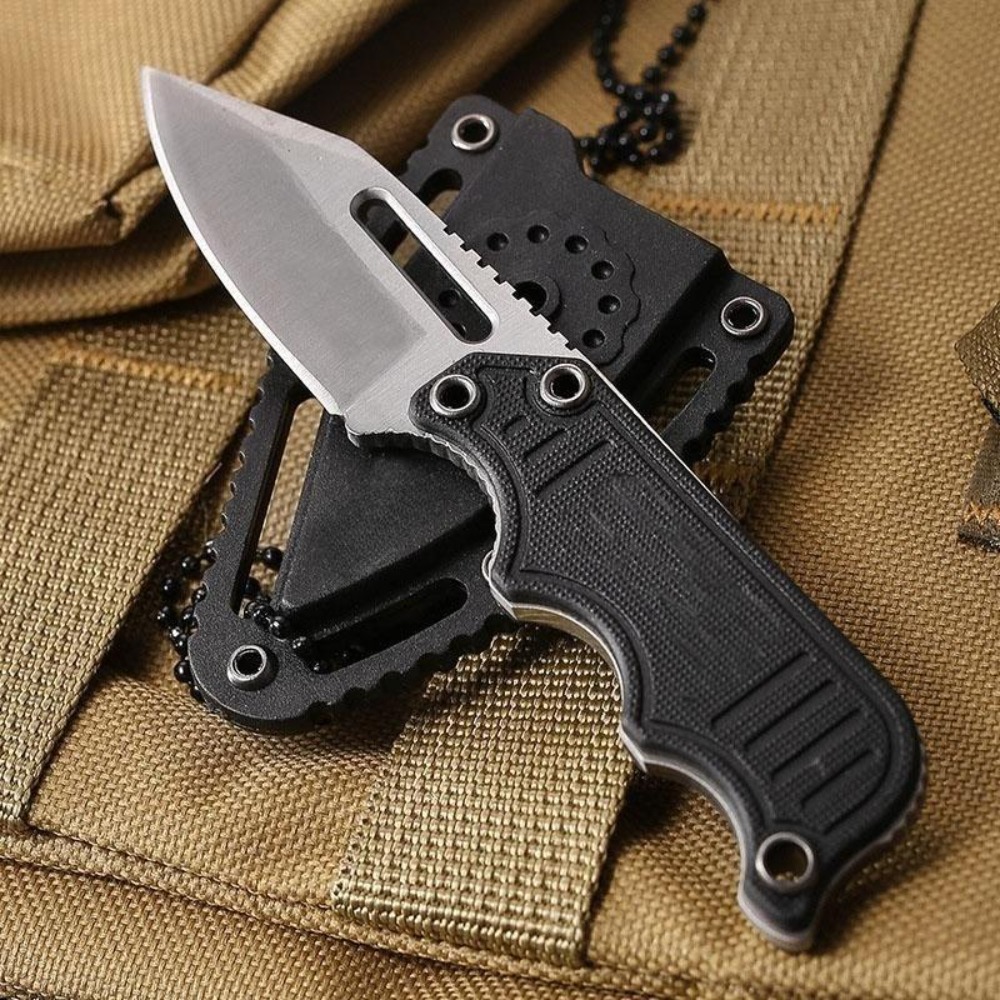 Portable Neck Knife with Kydex - Edc Carry Fixed Blade incelemesi ve fiyatı