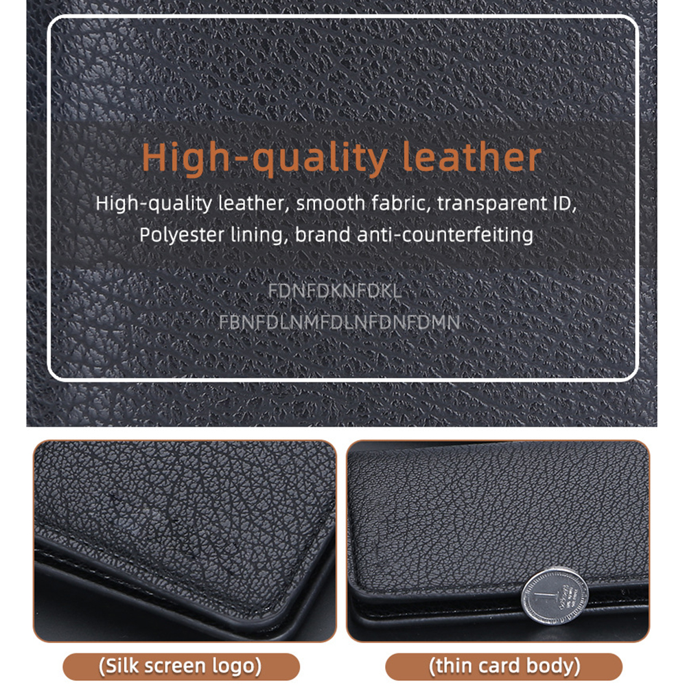 2023 New Male Slim Wallet with - Money Clip Magnetic incelemesi ve fiyatı