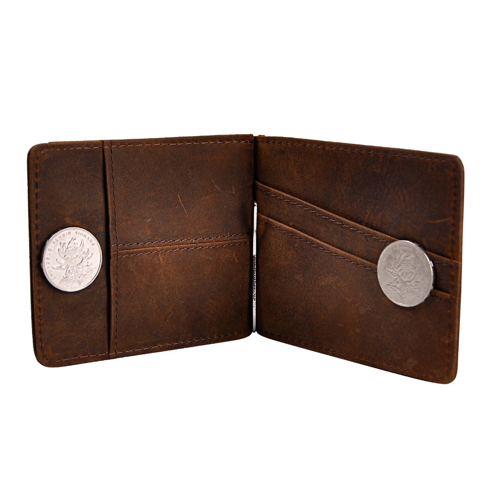 Quality Leather Men Magnetic M - Money Clip Magnetic incelemesi ve fiyatı