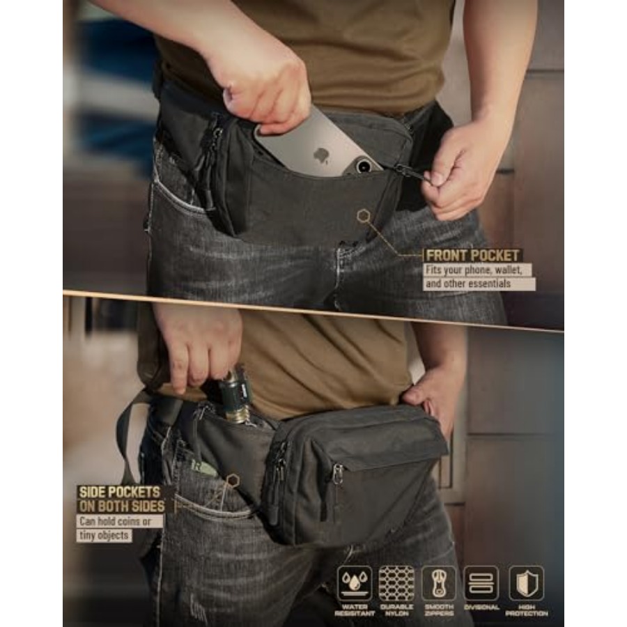 Tactical Concealed Carry Fanny - Edc Carry Bag For Men incelemesi ve fiyatı