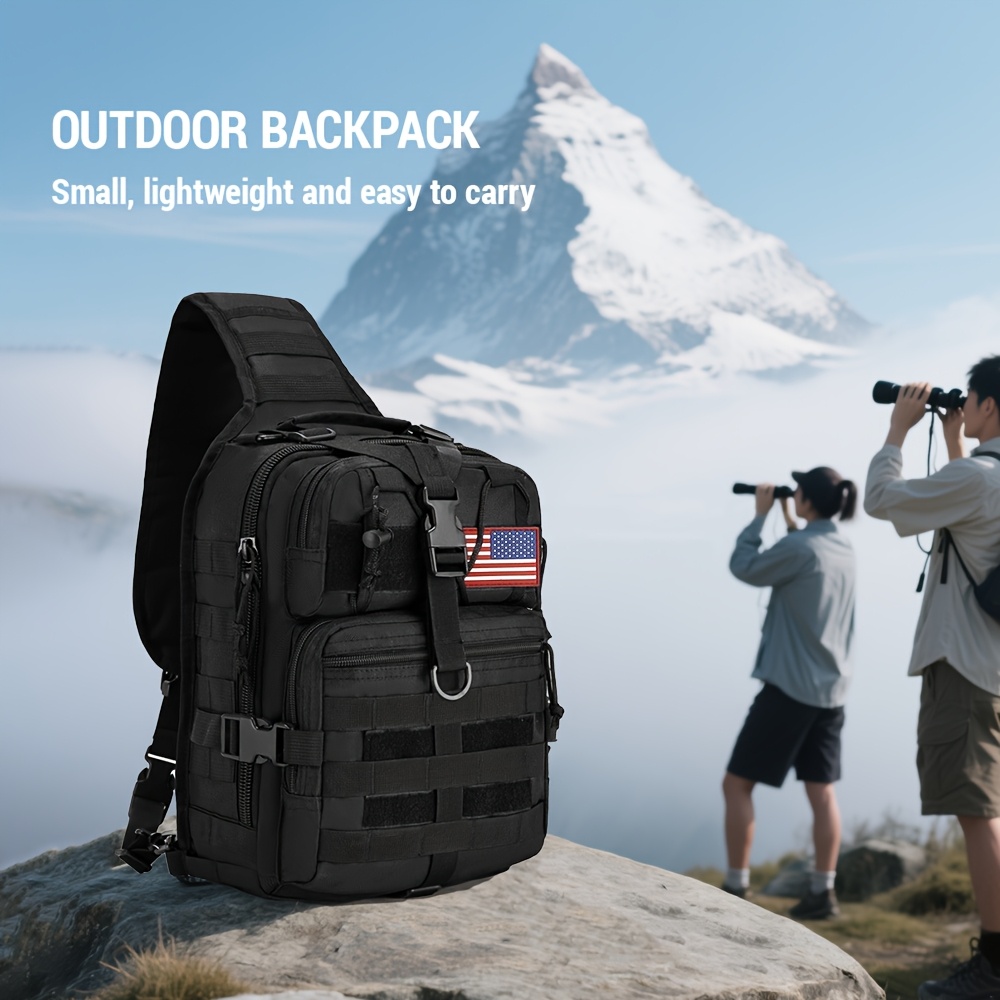 1pc 6.6gal Tactical Sling Back - Edc Carry Bag For Men incelemesi ve fiyatı