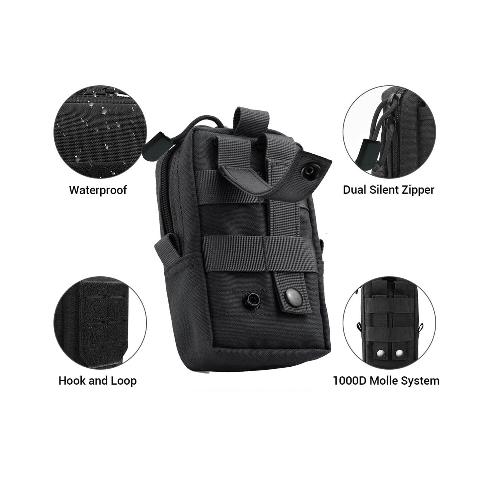 Tactical Molle Pouch Waist Bag - Edc Carry Pack incelemesi ve fiyatı
