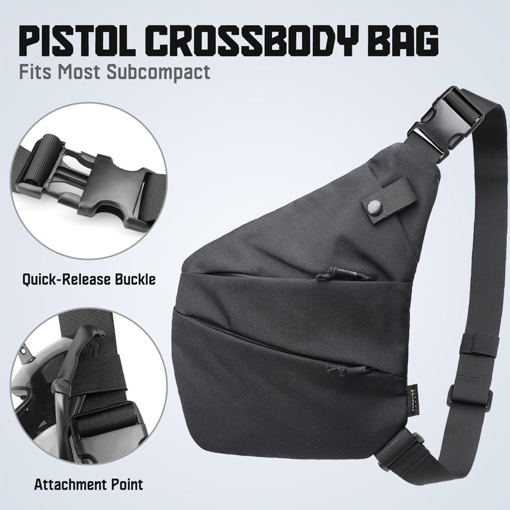 Tactical Concealed Gun Carry B - Edc Concealed Carry Sling Bag incelemesi ve fiyatı
