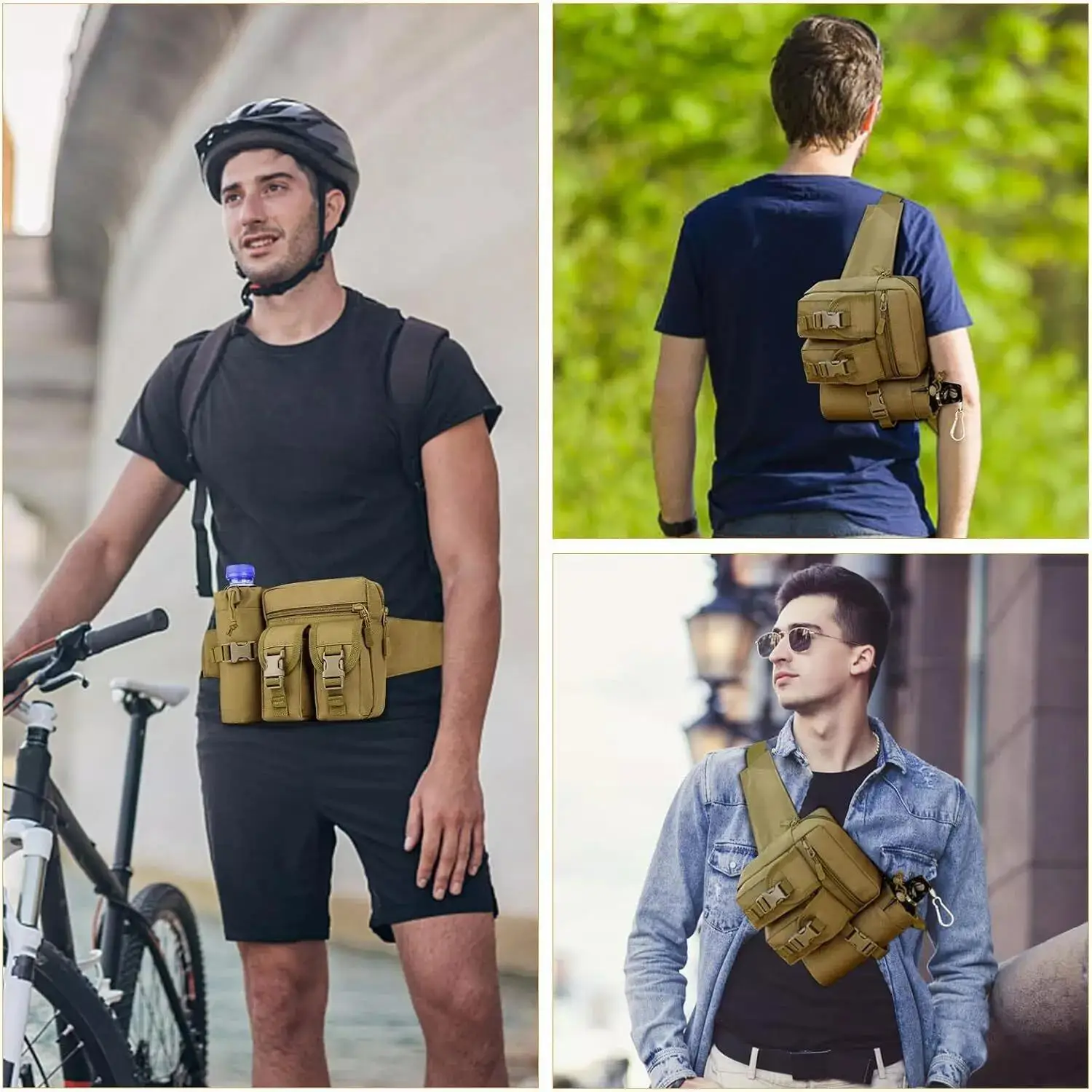 Tactical Fanny Pack for Men Co - Edc Carry Bag For Men incelemesi ve fiyatı