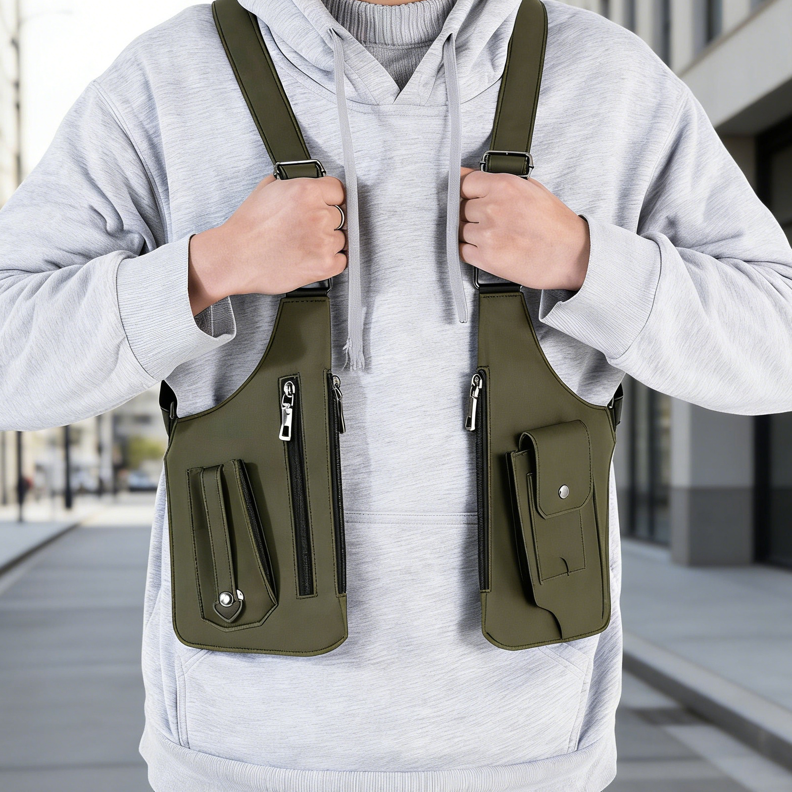 Tatical EDC Men's Chest Rigs A - Edc Carry Bag For Men incelemesi ve fiyatı