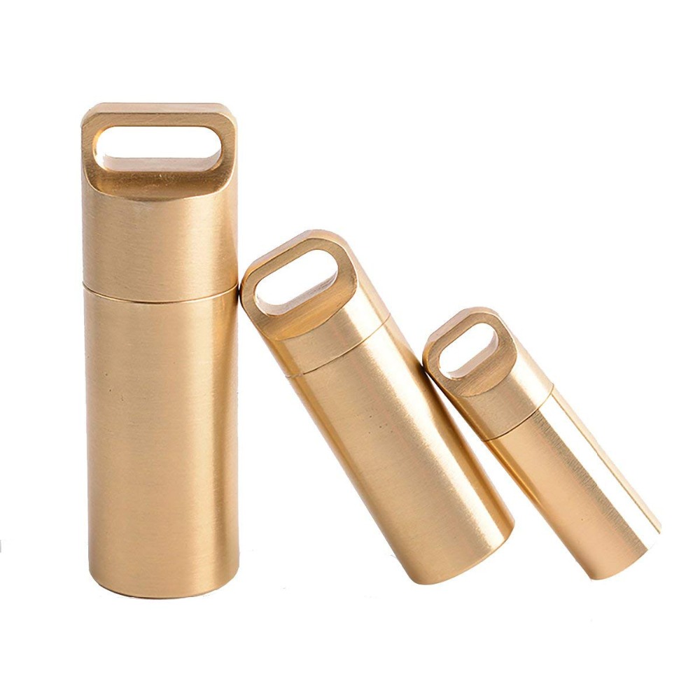 Brass Airtight Watertight Stor - Pill Fob Capsule incelemesi ve fiyatı