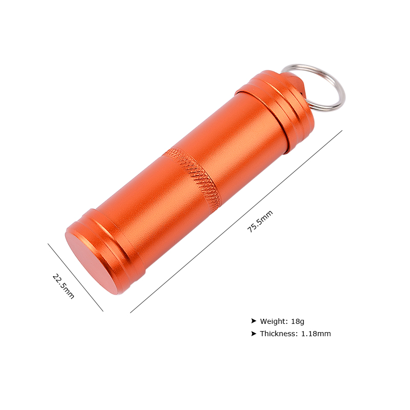 Waterproof Airtight Watertight - Pill Fob Capsule incelemesi ve fiyatı