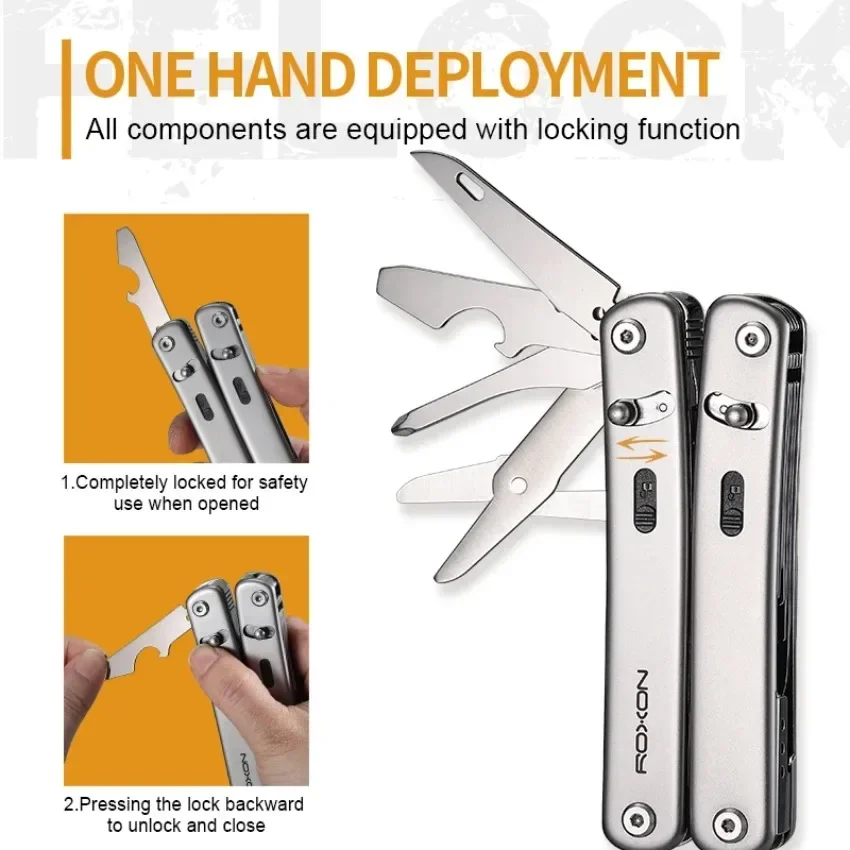 Roxon S804 Flex Multi Tool Ope - Edc Carry Pliers incelemesi ve fiyatı