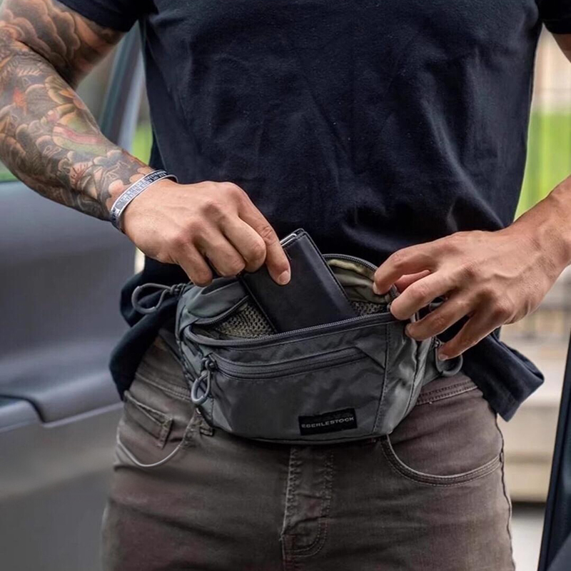 Mens Belt Bag with Adjustable  - Edc Carry Bag For Men incelemesi ve fiyatı