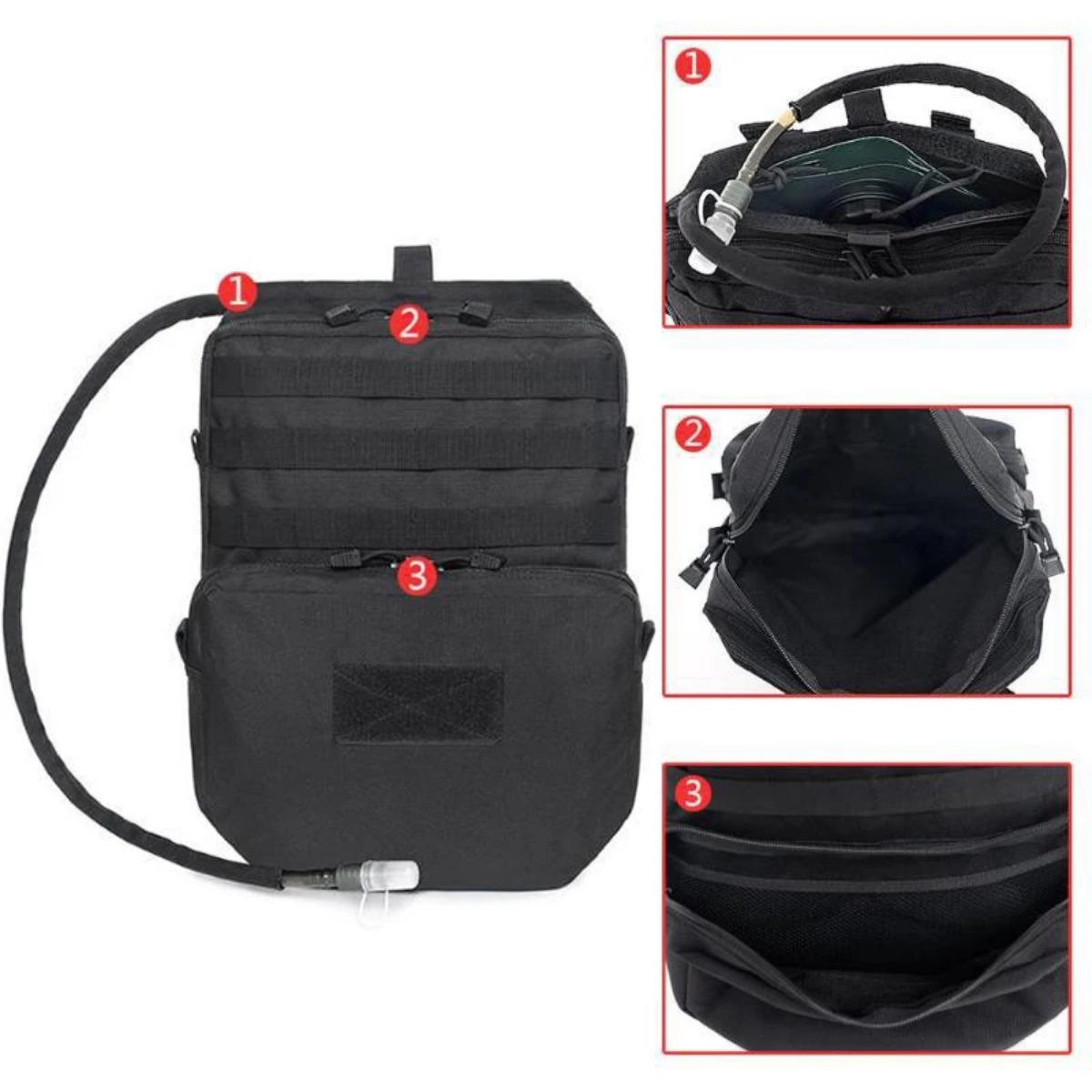 Outdoor Molle Bag Camping Hydr - Edc Carry Pack incelemesi ve fiyatı