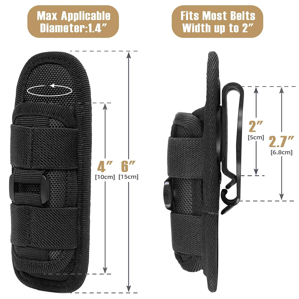 Tactical Flashlight Pouch Hols - Edc Carry Accessories incelemesi ve fiyatı