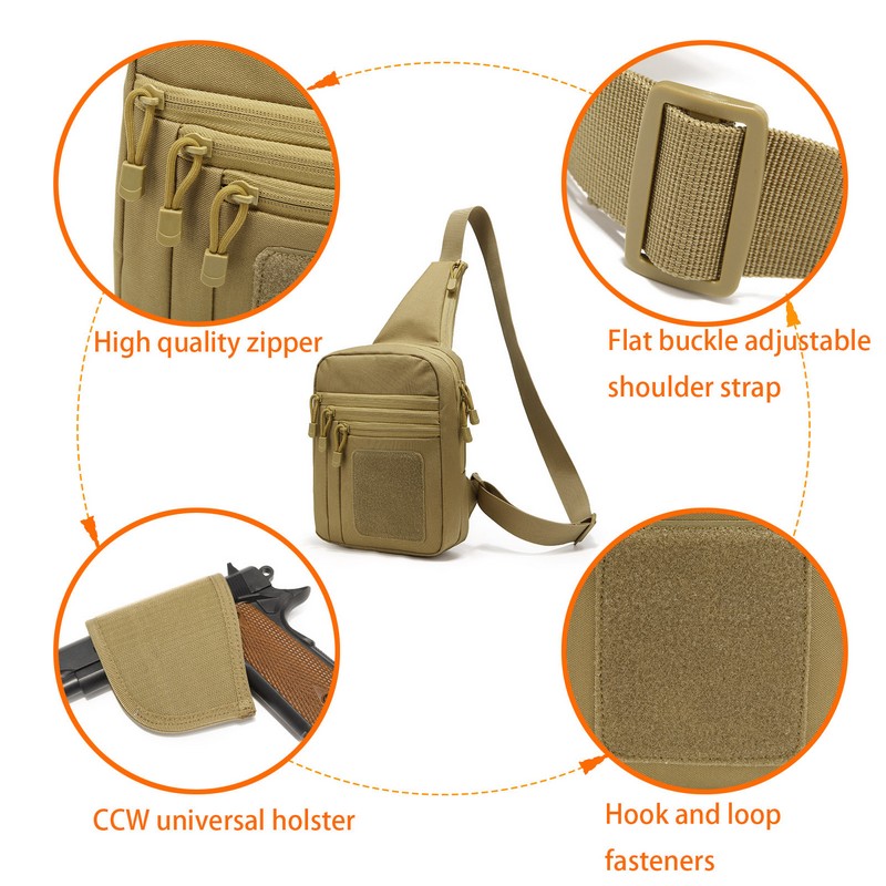 EDC 1000D Tactical Chest Bag P - Edc Carry Backpack incelemesi ve fiyatı