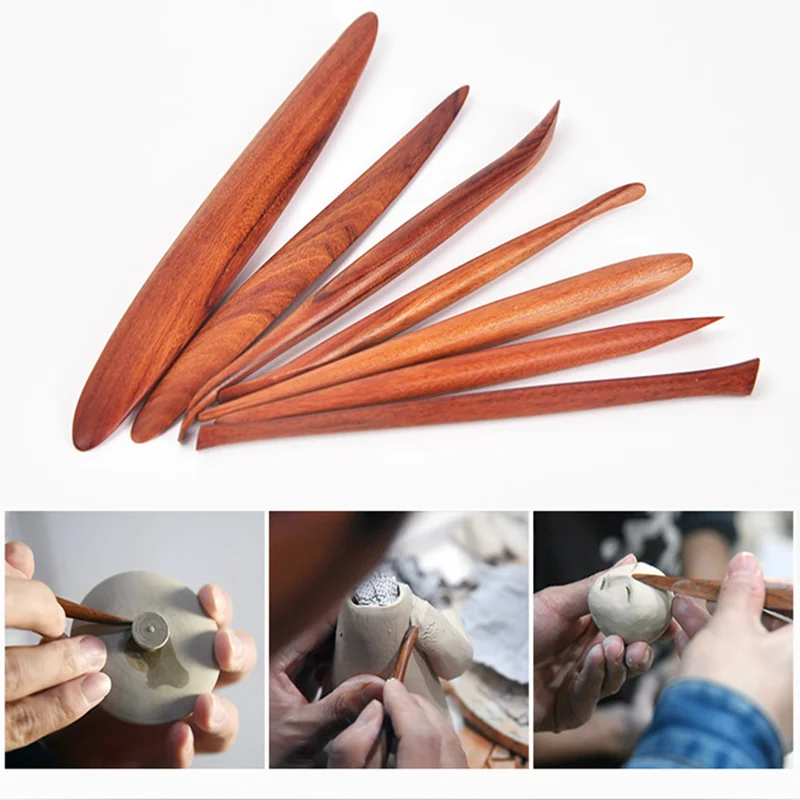 7-piece Pottery Tools Carving  - Pocket Knife Ceramic incelemesi ve fiyatı