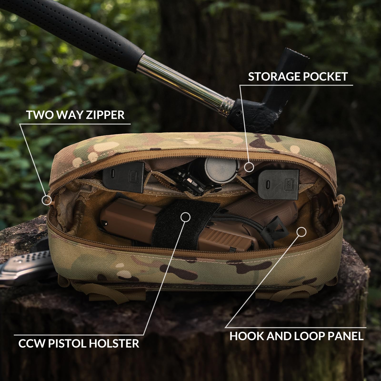 Tactical Fanny Pack, Concealed - Edc Concealed Carry Sling Bag incelemesi ve fiyatı