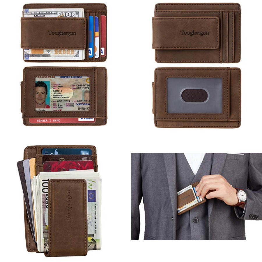 Toughergun Slim Wallet for Men - Money Clip Magnetic incelemesi ve fiyatı