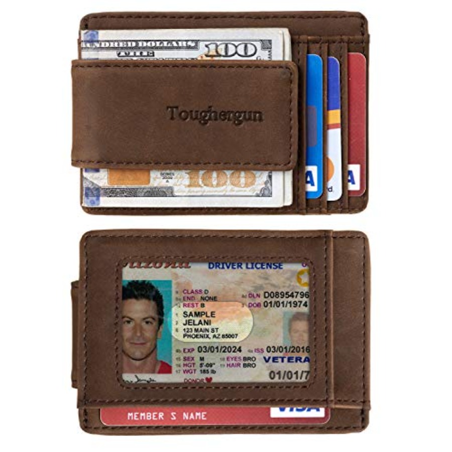 Toughergun Slim Wallet for Men - Money Clip Magnetic incelemesi ve fiyatı