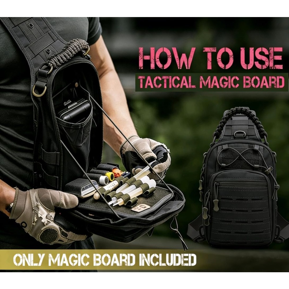 Tactical Sling Bag for Men Con - Edc Carry Bag For Men incelemesi ve fiyatı