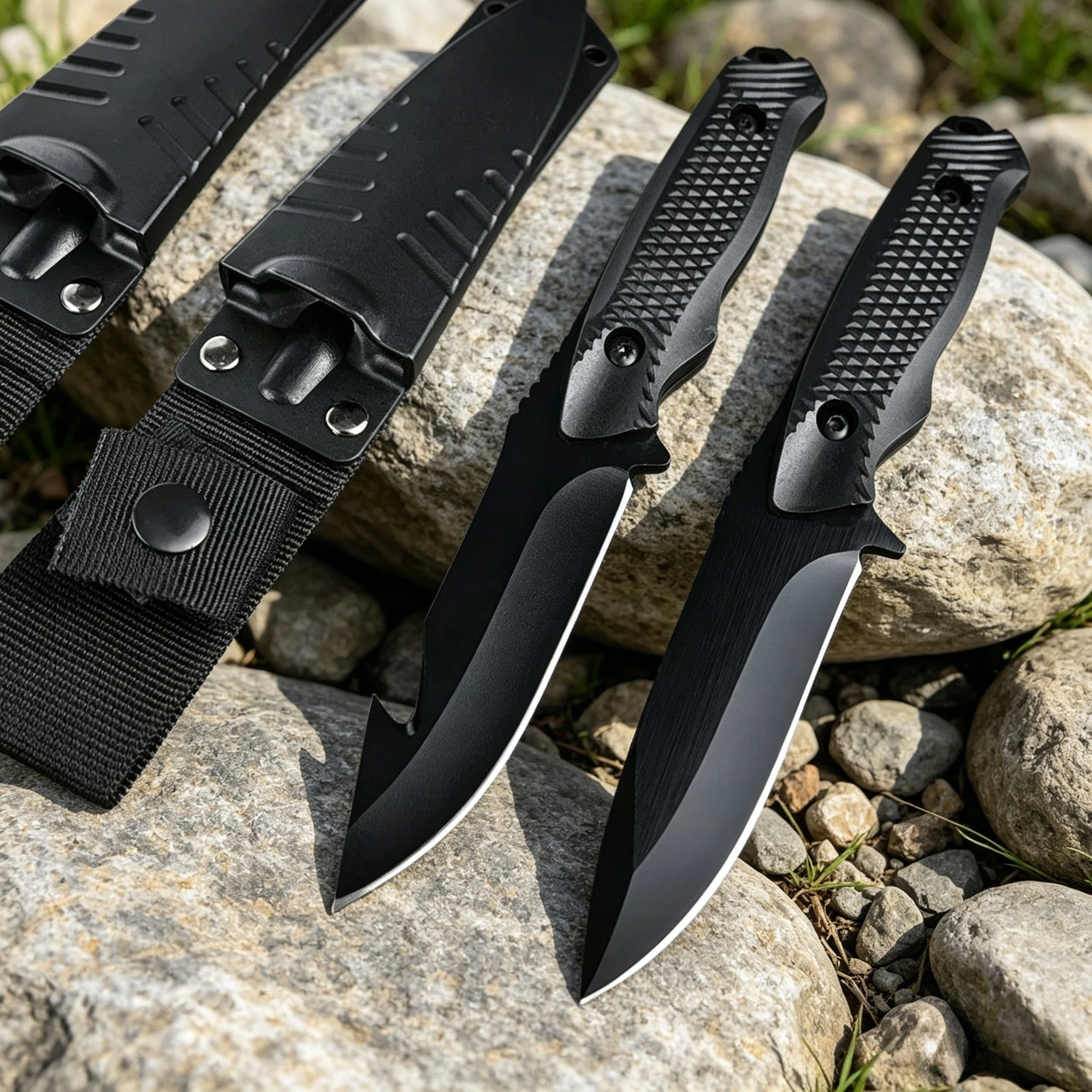 Outdoor Jungle Hunting Knife 5 - Edc Carry Fixed Blade incelemesi ve fiyatı