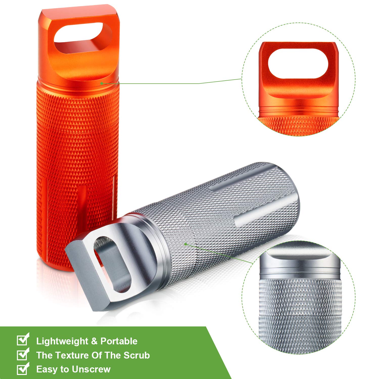 1Pack Aluminum Outdoor Dry Con - Pill Fob Capsule incelemesi ve fiyatı