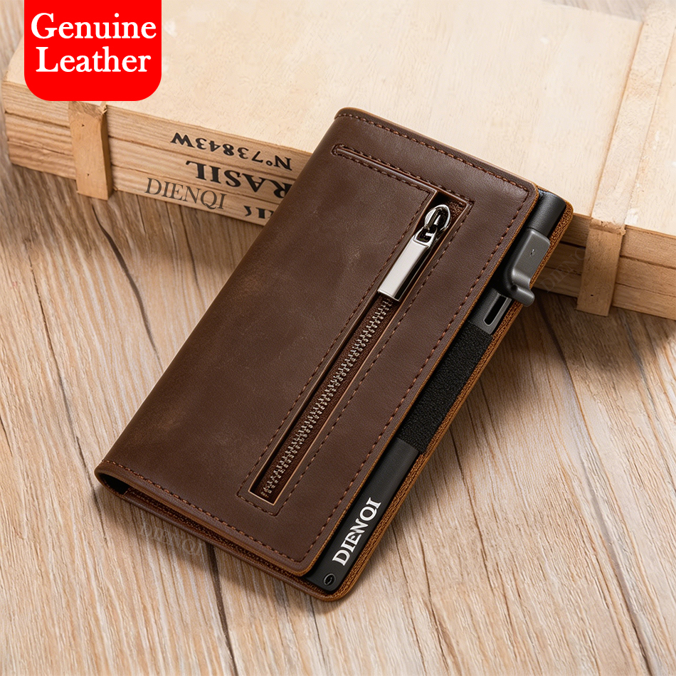 Cowhide Credit Card Holder Gen - Money Clip Magnetic incelemesi ve fiyatı