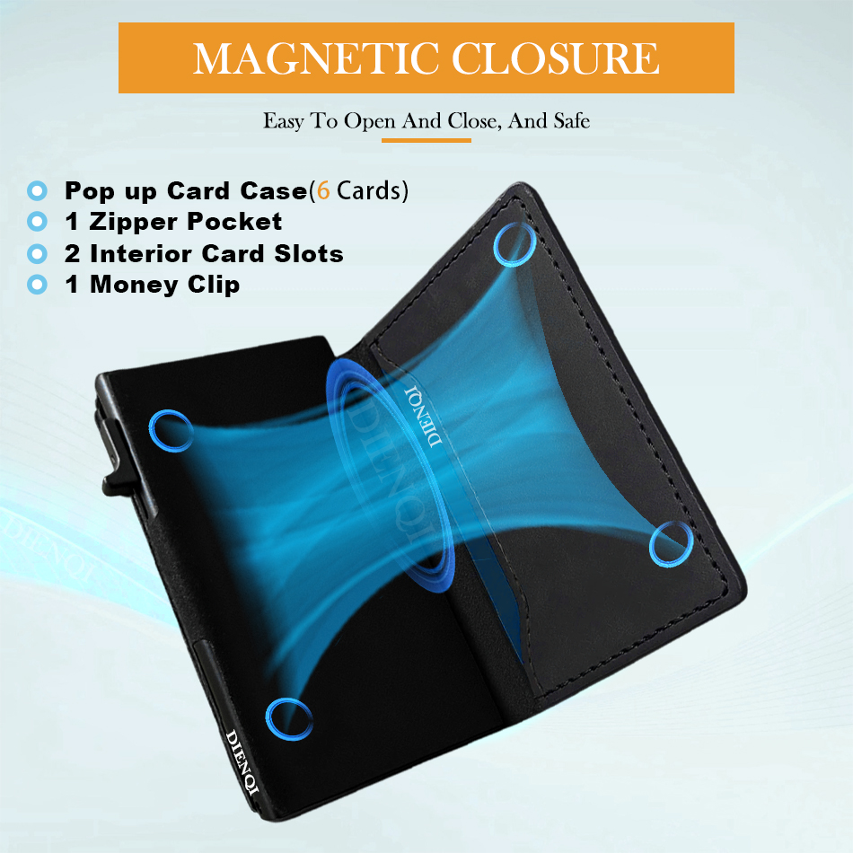 Cowhide Credit Card Holder Gen - Money Clip Magnetic incelemesi ve fiyatı