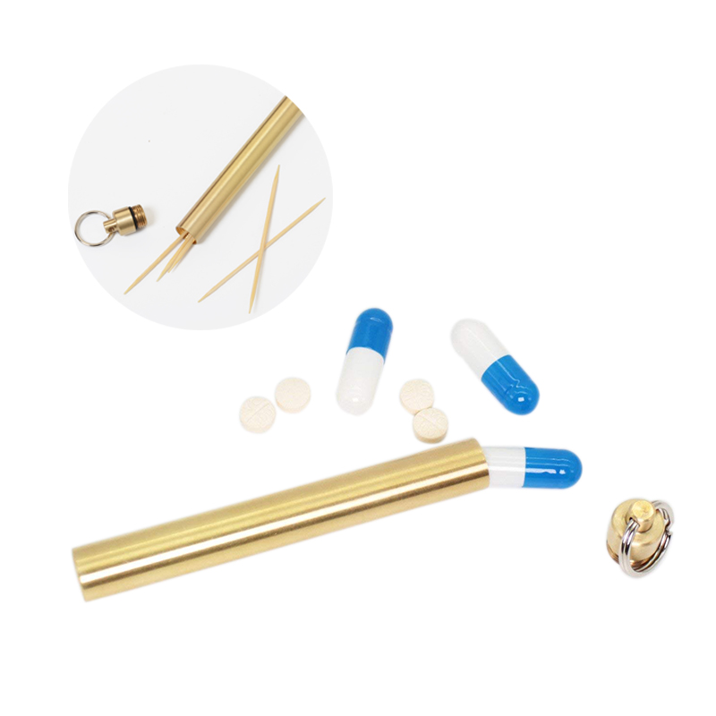 Brass Airtight Watertight Stor - Pill Fob Capsule incelemesi ve fiyatı