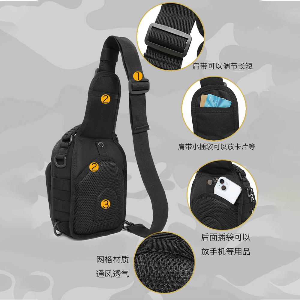 Tactical Sling Bag Pouch Multi - Edc Concealed Carry Sling Bag incelemesi ve fiyatı