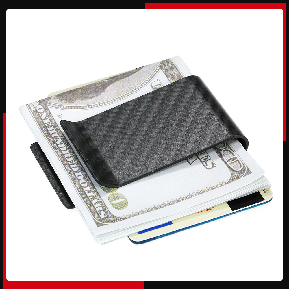 Money Clip Black Carbon Fiber  - Money Clip Magnetic incelemesi ve fiyatı