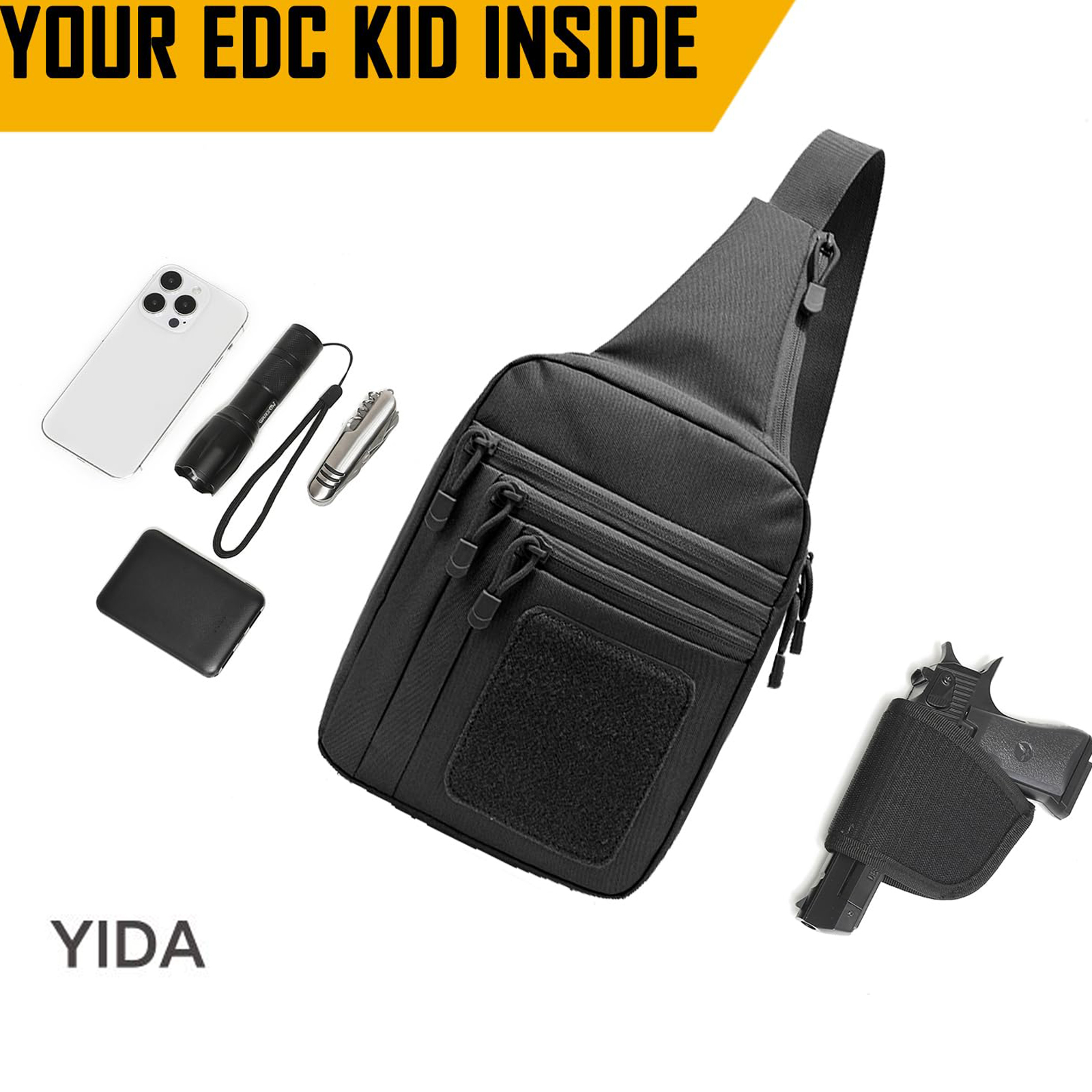 Concealed Carry Crossbody Bag  - Edc Carry Holster incelemesi ve fiyatı