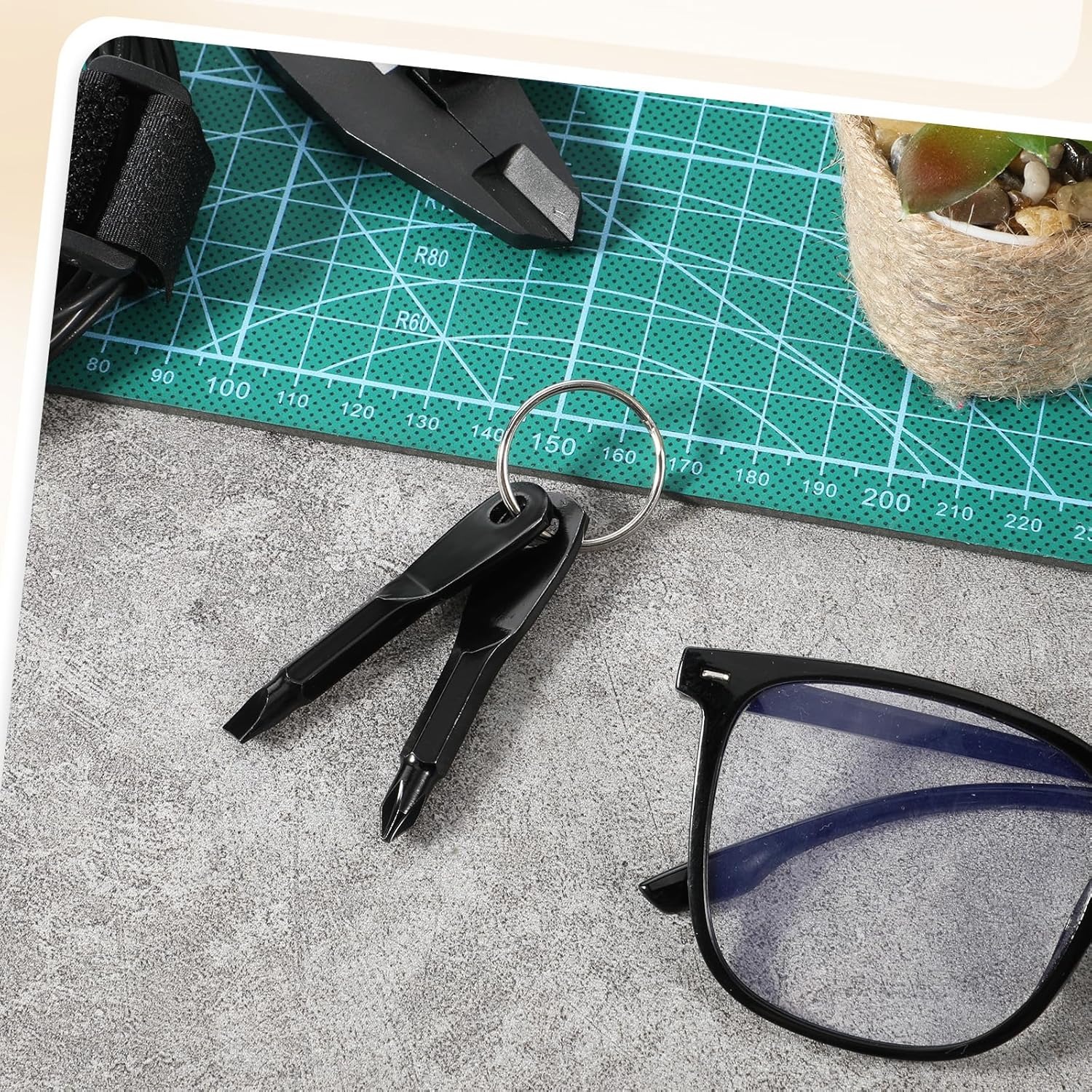 Set of 4 Black Portable EDC Sc - Edc Carry Accessories incelemesi ve fiyatı
