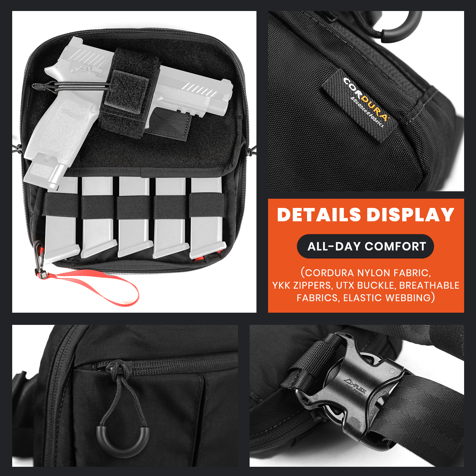 VOTAGOO Tactical Waist Bag Hid - Edc Carry Bag For Men incelemesi ve fiyatı